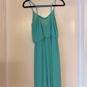 Chiffon maxi dress from Nordstrom